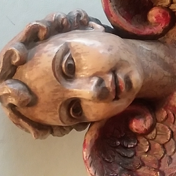 Rustic Medieval Inspired Angel Cherub - Picture 6 of 7